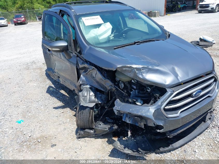 2020 Ford Ecosport Se VIN: MAJ6S3GL3LC349913 Lot: 39528641