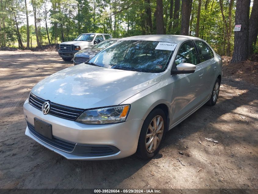 2014 Volkswagen Jetta 1.8T Se VIN: 3VWD17AJ6EM256191 Lot: 39528684