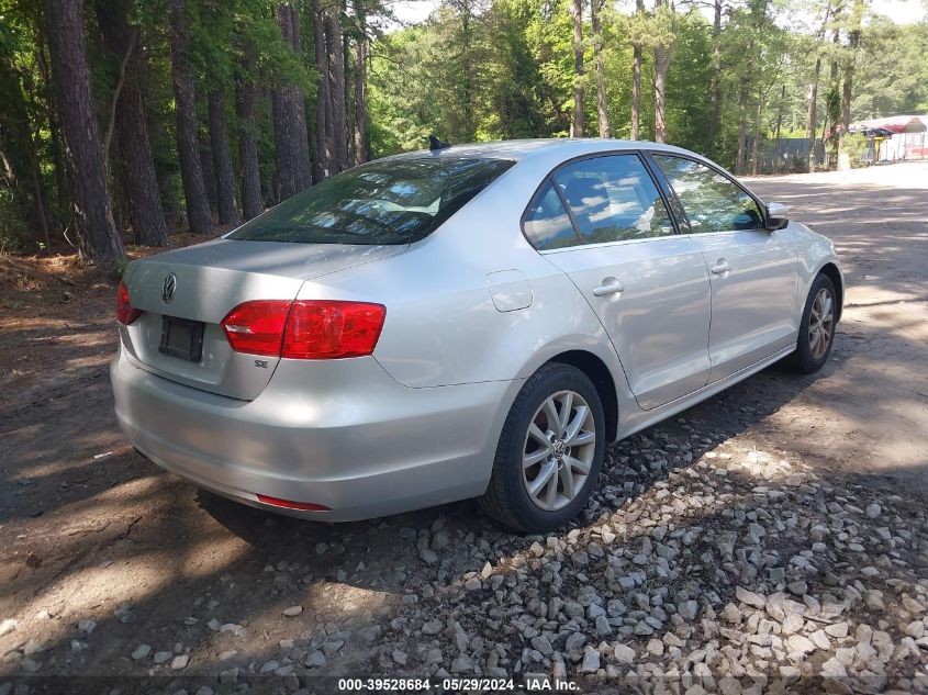 2014 Volkswagen Jetta 1.8T Se VIN: 3VWD17AJ6EM256191 Lot: 39528684