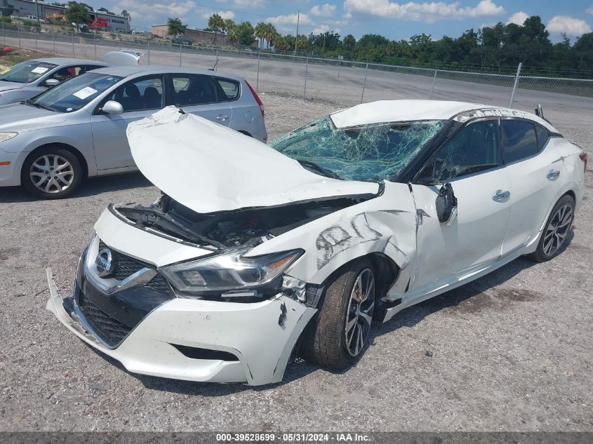2017 Nissan Maxima 3.5 Sv VIN: 1N4AA6AP0HC391148 Lot: 39528699
