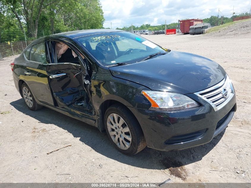 2015 Nissan Sentra S VIN: 3N1AB7AP1FY234023 Lot: 39528715