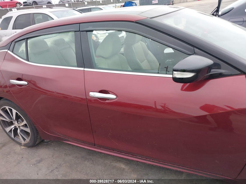 2017 NISSAN MAXIMA 3.5S/SV/SL/SR/PLAT - 1N4AA6AP5HC434446