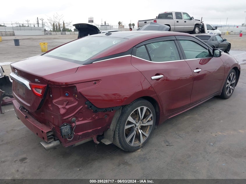 2017 NISSAN MAXIMA 3.5S/SV/SL/SR/PLAT - 1N4AA6AP5HC434446