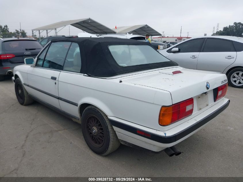 1991 BMW 325 Ic Automatic VIN: WBABB2310MEC25031 Lot: 39528732