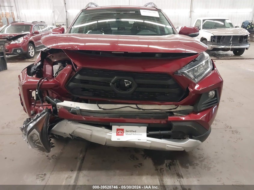 2020 Toyota Rav4 Adventure/Trd Off Road VIN: 2T3J1RFV6LC070547 Lot: 39528746