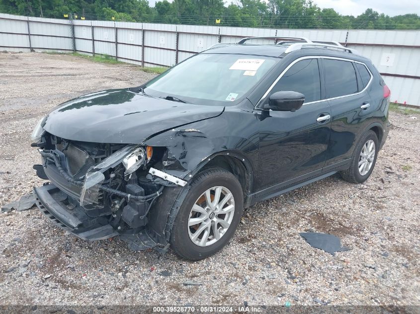 2017 Nissan Rogue Sv VIN: 5N1AT2MT2HC784358 Lot: 39528770