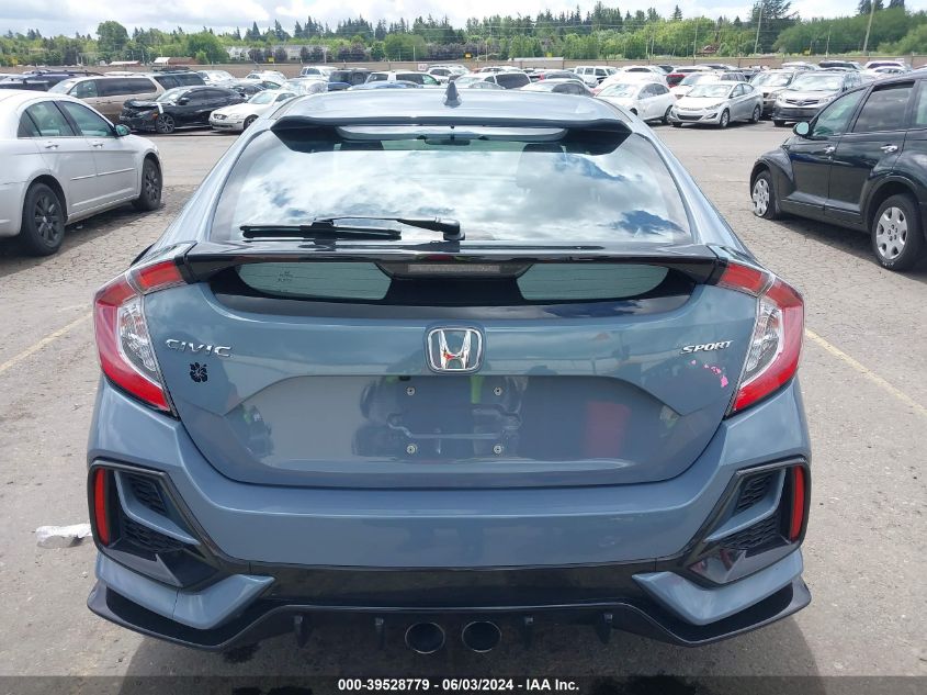 2020 Honda Civic Sport VIN: SHHFK7H46LU413856 Lot: 39528779