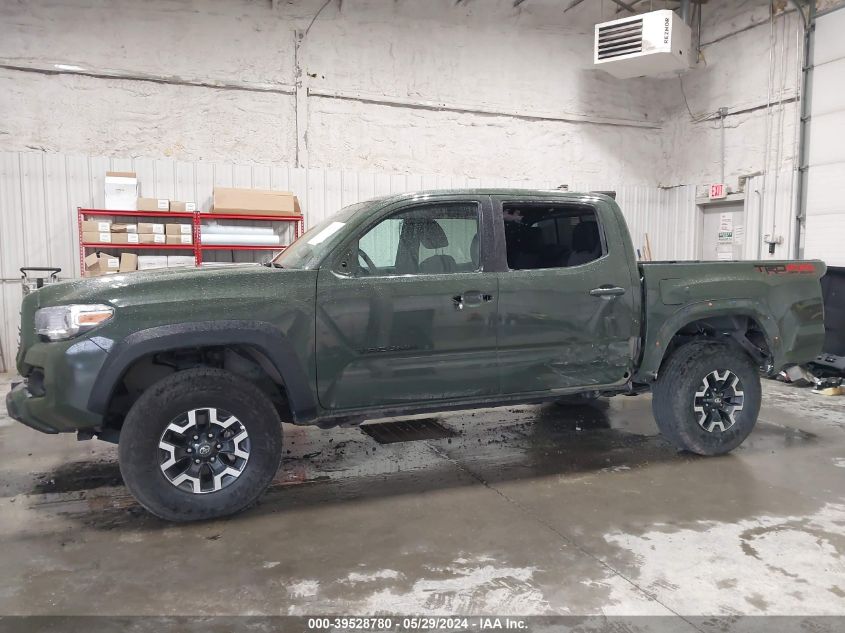 2022 Toyota Tacoma Trd Off Road VIN: 3TMCZ5AN3NM499326 Lot: 39528780