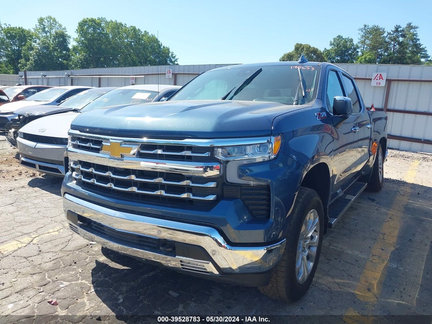 2024 CHEVROLET SILVERADO 1500 4WD  SHORT BED LTZ - 2GCUDGED8R1185653