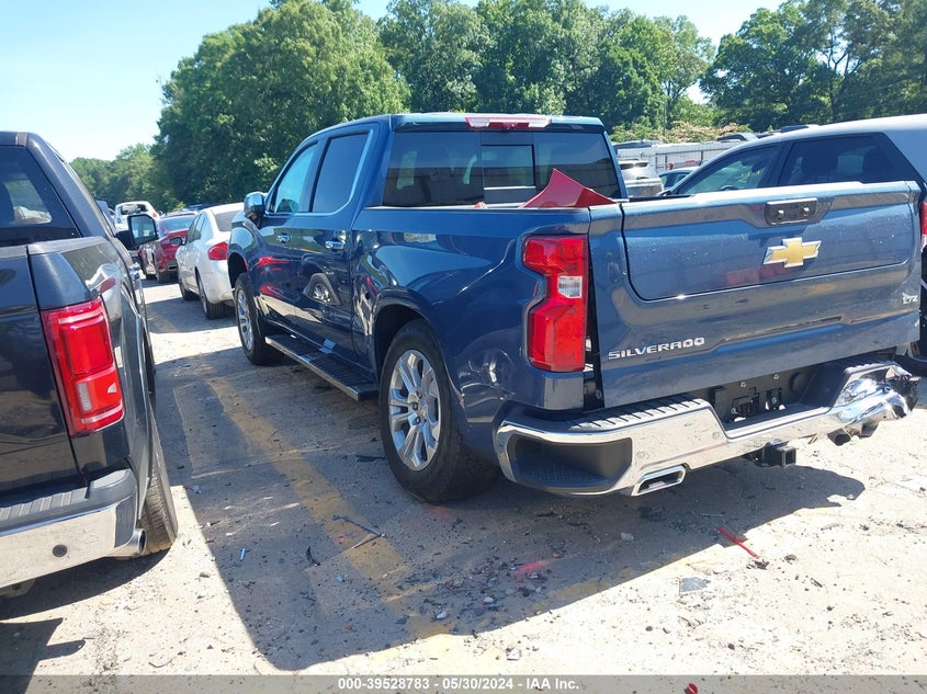 2024 CHEVROLET SILVERADO 1500 4WD  SHORT BED LTZ - 2GCUDGED8R1185653