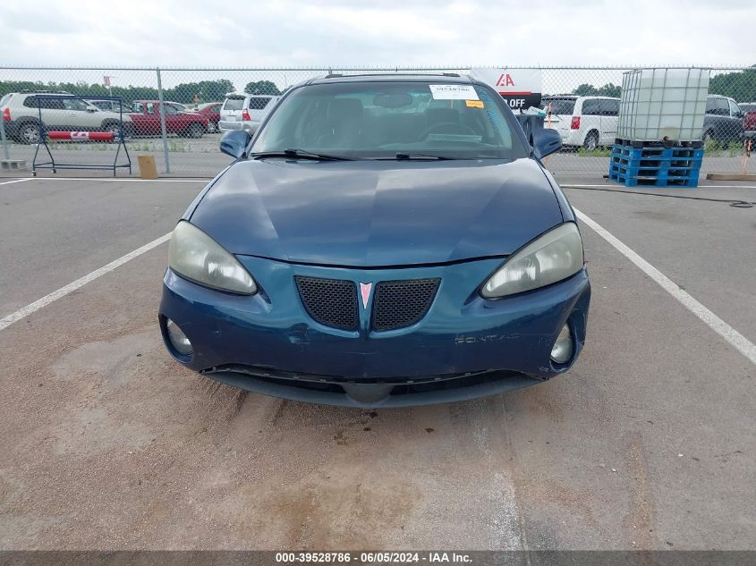 2006 Pontiac Grand Prix Gt VIN: 2G2WR554261193228 Lot: 39528786