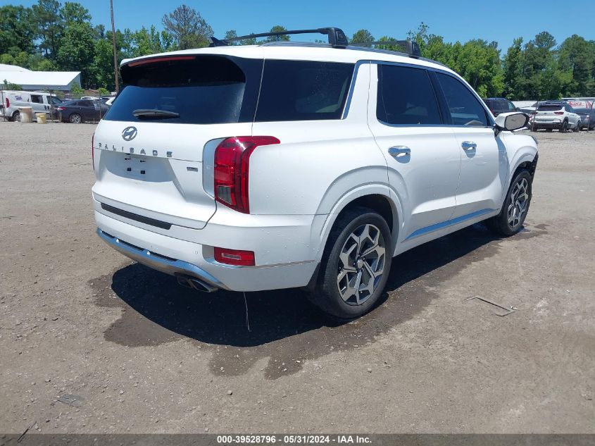 2021 Hyundai Palisade Calligraphy VIN: KM8R7DHE4MU233917 Lot: 39528796