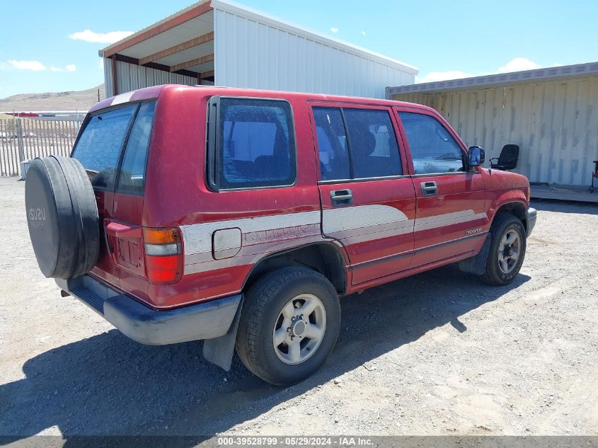 1995 Isuzu Trooper S VIN: JACDJ58V3S7903392 Lot: 39528799