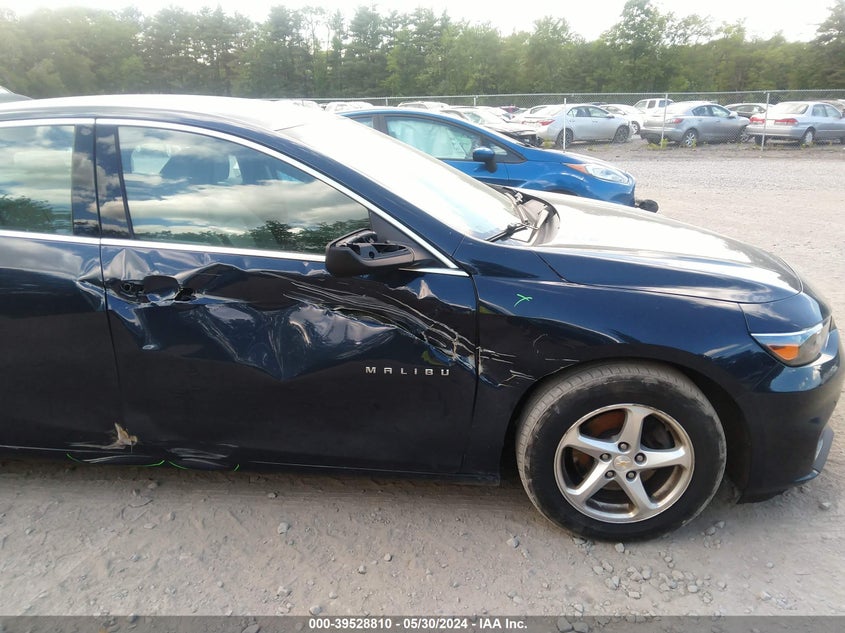 2018 Chevrolet Malibu 1Ls VIN: 1G1ZB5ST6JF154676 Lot: 39528810