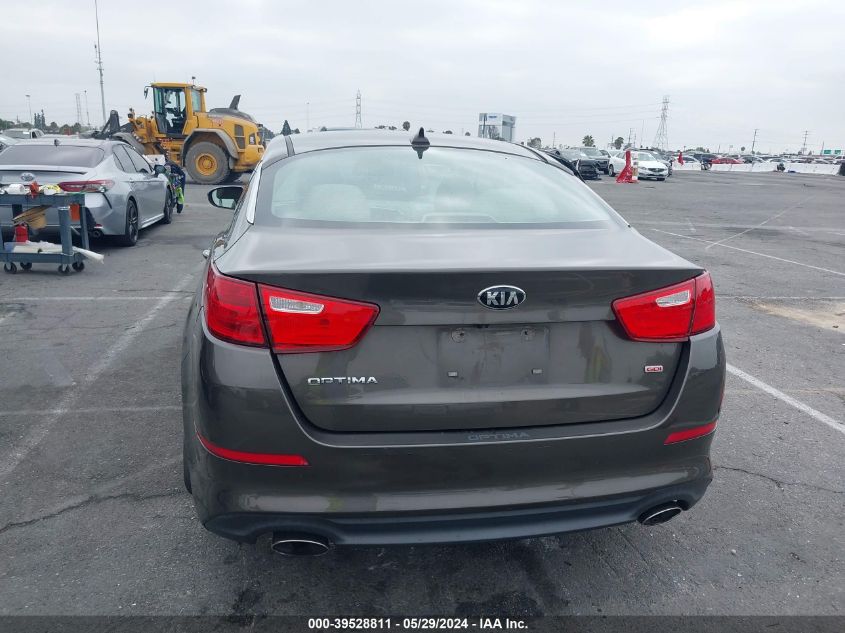 2014 Kia Optima Lx VIN: 5XXGM4A70EG268221 Lot: 39528811