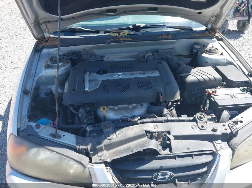 2004 Hyundai Elantra Gls/Gt VIN: KMHDN46D74U850173 Lot: 39528815