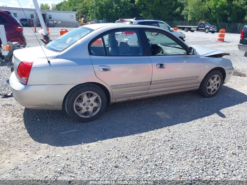 2004 Hyundai Elantra Gls/Gt VIN: KMHDN46D74U850173 Lot: 39528815