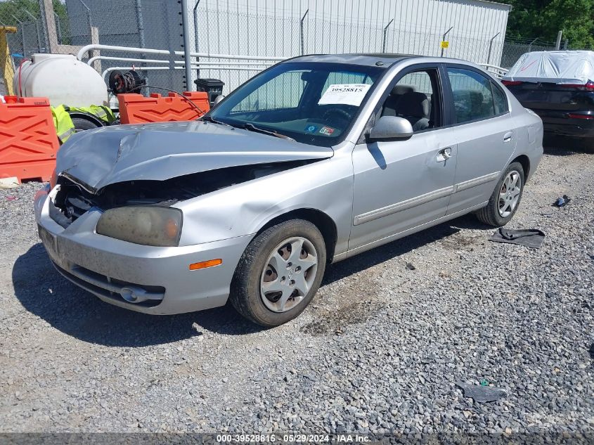 2004 Hyundai Elantra Gls/Gt VIN: KMHDN46D74U850173 Lot: 39528815