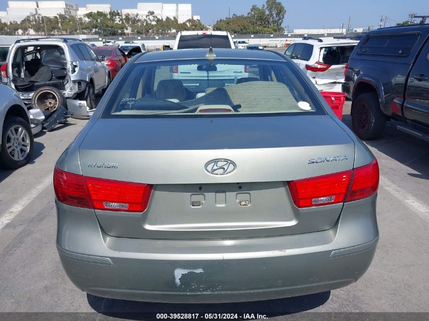 2010 Hyundai Sonata Gls VIN: 5NPET4AC8AH616661 Lot: 39528817