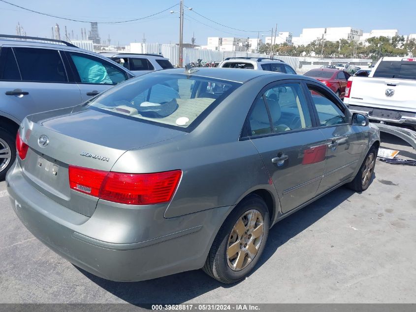 2010 Hyundai Sonata Gls VIN: 5NPET4AC8AH616661 Lot: 39528817