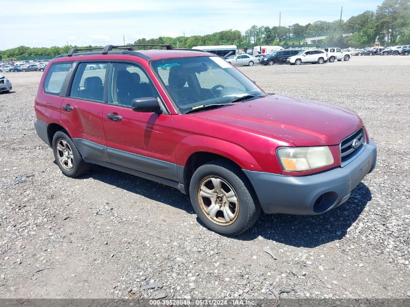 2005 Subaru Forester 2.5X VIN: JF1SG63665H754736 Lot: 39528849