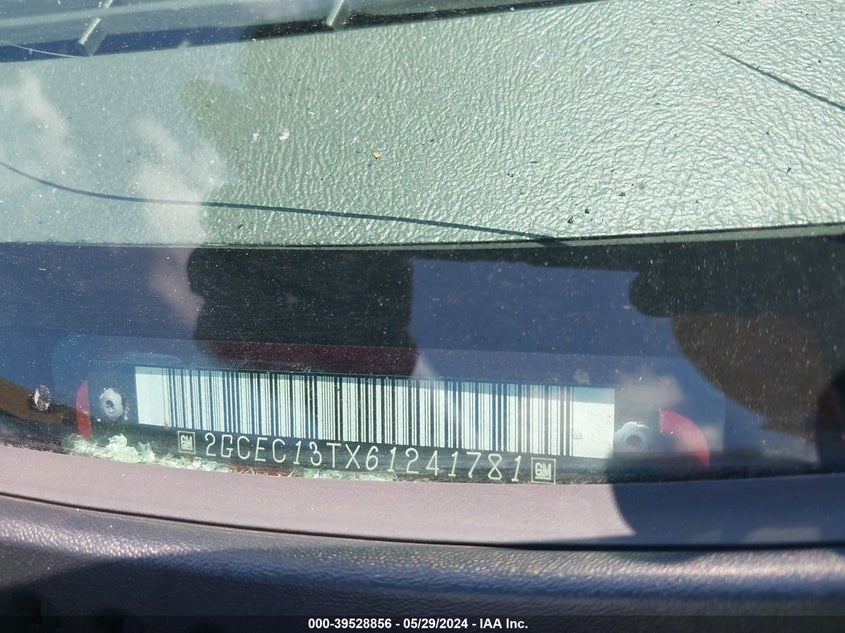 2006 Chevrolet Silverado 1500 Lt1 VIN: 2GCEC13TX61241781 Lot: 39528856