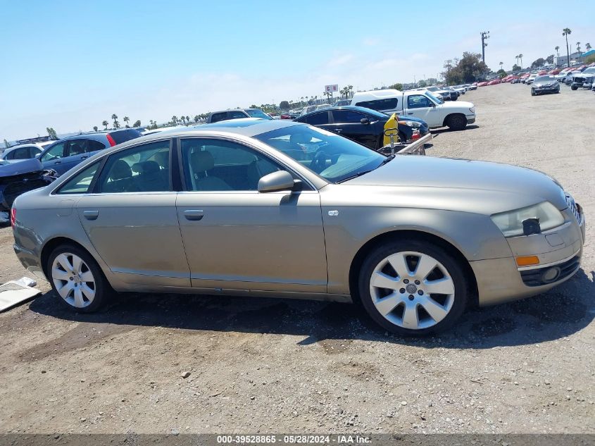 2007 Audi A6 3.2 VIN: WAUAH74FX7N127420 Lot: 39528865