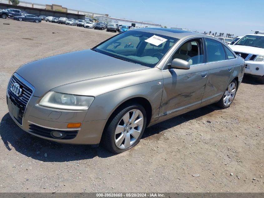 2007 Audi A6 3.2 VIN: WAUAH74FX7N127420 Lot: 39528865