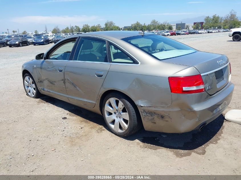 2007 Audi A6 3.2 VIN: WAUAH74FX7N127420 Lot: 39528865