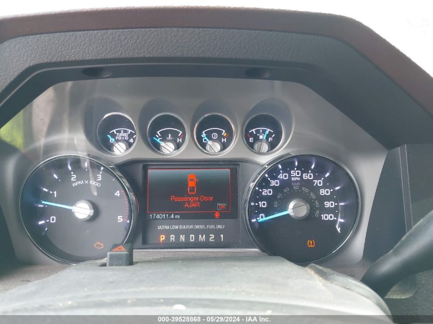 2012 Ford F-250 Lariat VIN: 1FT7W2BT1CEB48245 Lot: 39528868