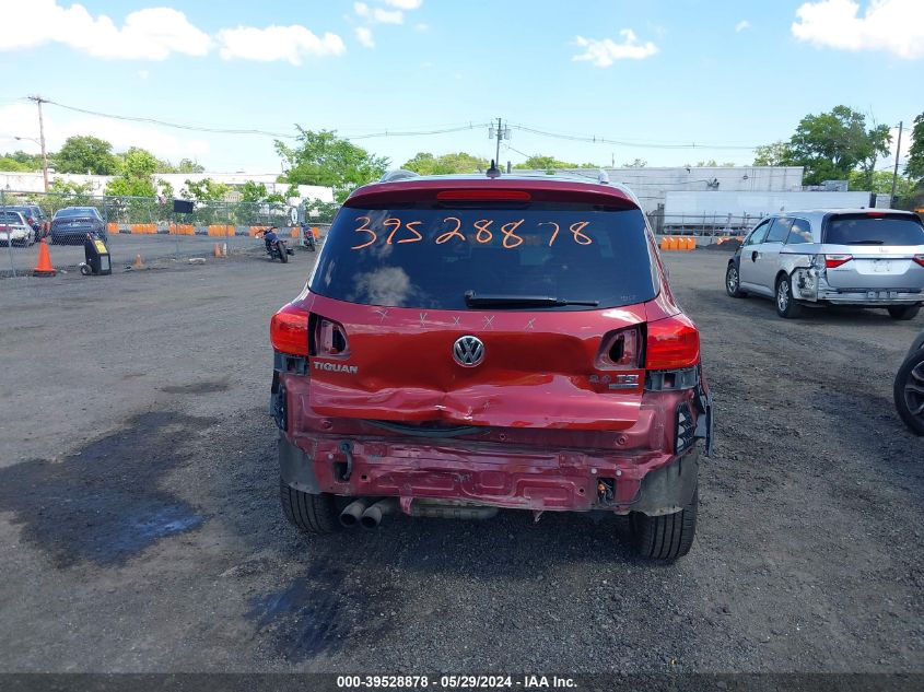 2014 Volkswagen Tiguan Se VIN: WVGBV3AX5EW049699 Lot: 39528878