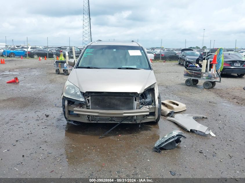 2006 Honda Odyssey Ex-L VIN: 5FNRL38626B401584 Lot: 39528884