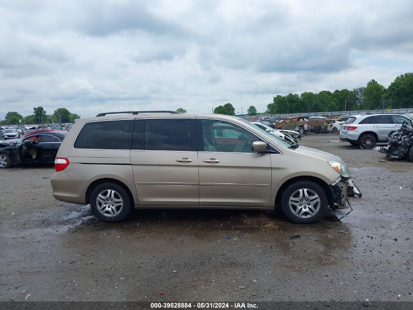 2006 Honda Odyssey Ex-L VIN: 5FNRL38626B401584 Lot: 39528884