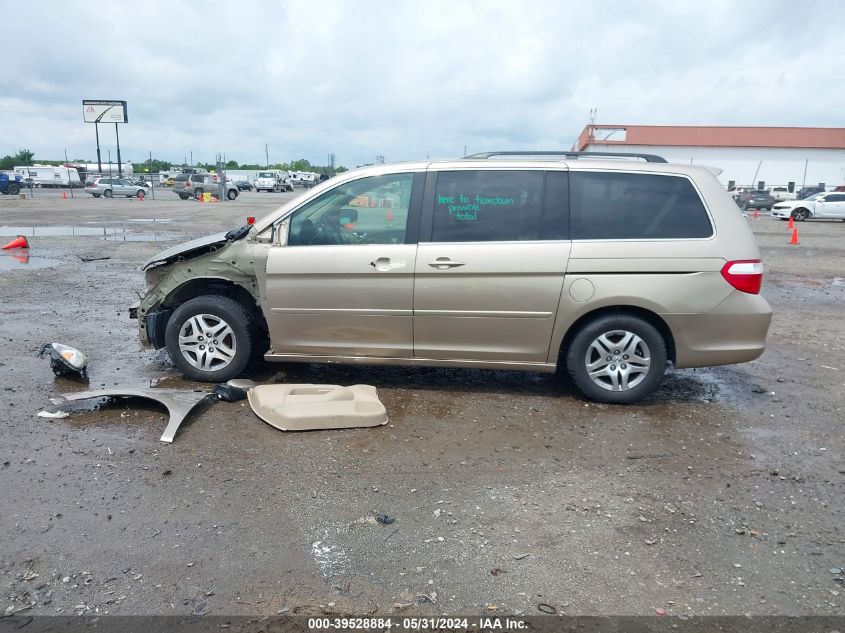 2006 Honda Odyssey Ex-L VIN: 5FNRL38626B401584 Lot: 39528884