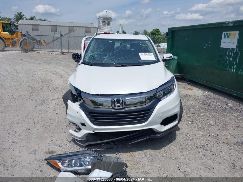 2021 Honda Hr-V Awd Lx VIN: 3CZRU6H34MM734036 Lot: 39528888