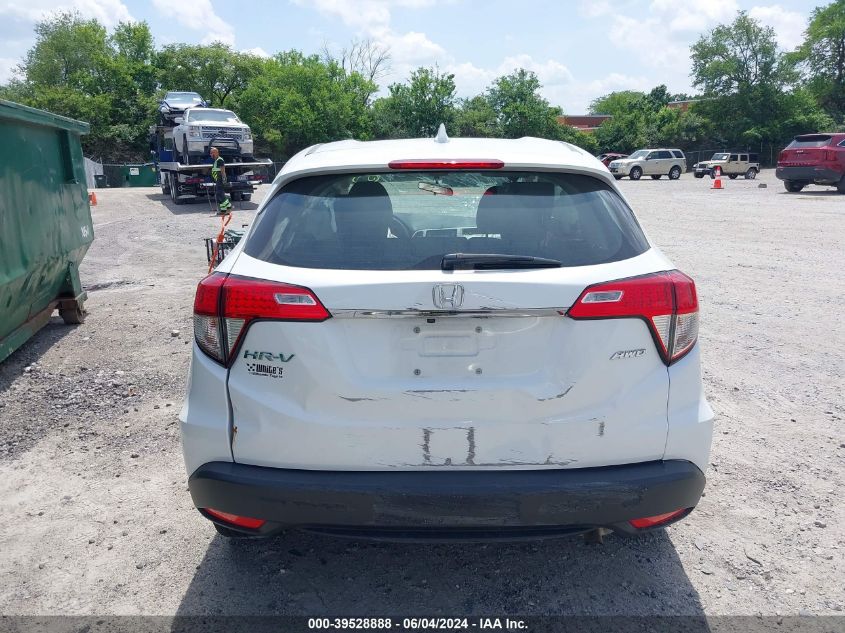 2021 Honda Hr-V Awd Lx VIN: 3CZRU6H34MM734036 Lot: 39528888