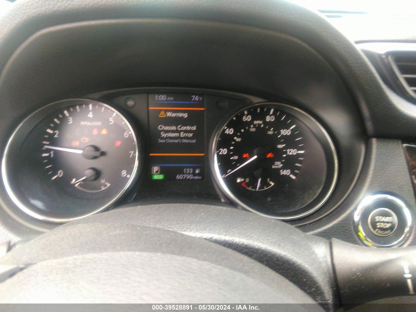 2019 Nissan Rogue Sv VIN: KNMAT2MT9KP546589 Lot: 39528891