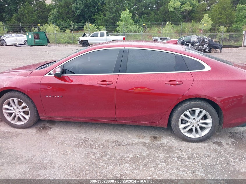 2018 Chevrolet Malibu Lt VIN: 1G1ZD5ST3JF256236 Lot: 39528898