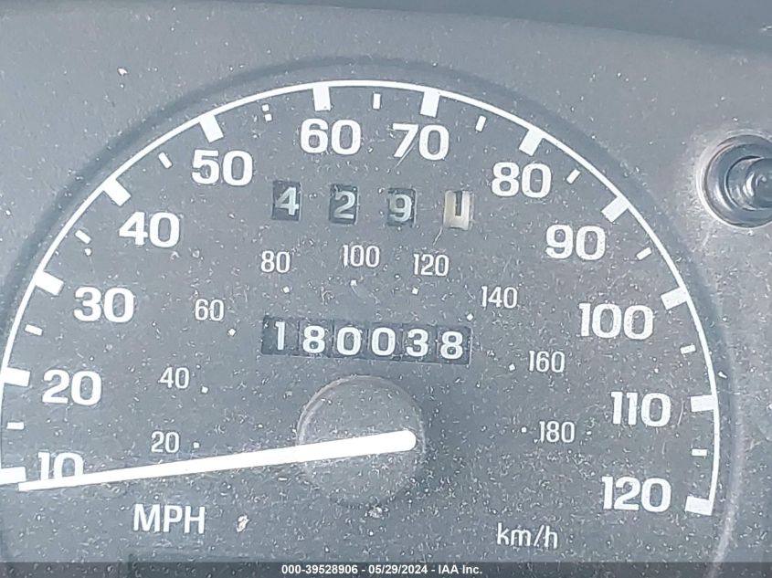 1997 Ford Ranger Xl/Xlt VIN: 1FTCR14A8VPB32014 Lot: 39528906