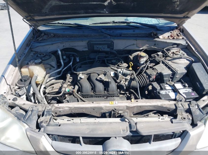 2001 Mazda Tribute Dx V6 VIN: 4F2YU06151KM46593 Lot: 39528915