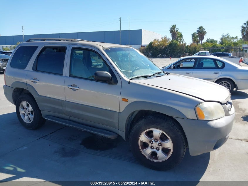 2001 Mazda Tribute Dx V6 VIN: 4F2YU06151KM46593 Lot: 39528915