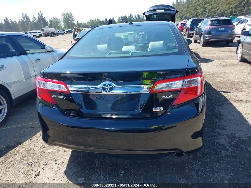 2012 Toyota Camry Hybrid Xle VIN: 4T1BD1FK4CU005996 Lot: 39528921