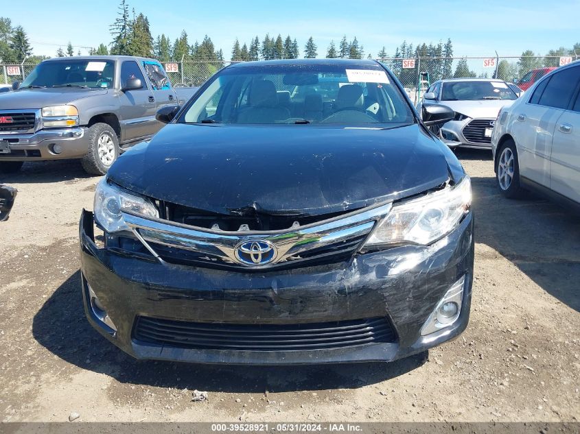 2012 Toyota Camry Hybrid Xle VIN: 4T1BD1FK4CU005996 Lot: 39528921