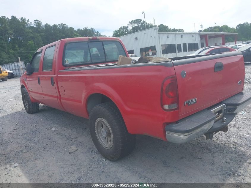 2003 Ford F-250 Lariat/Xl/Xlt VIN: 1FTNW20P83EB91512 Lot: 39528925