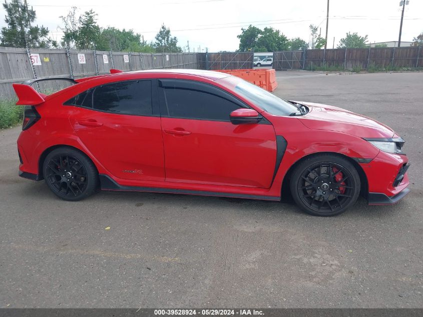 2018 Honda Civic Type R Touring VIN: SHHFK8G72JU204211 Lot: 39528924