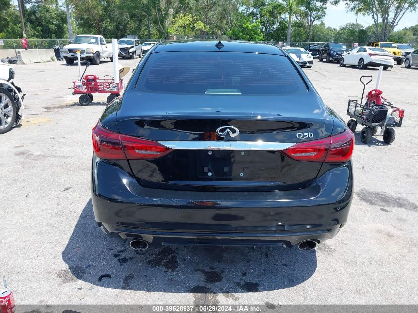 2023 Infiniti Q50 Luxe VIN: JN1EV7BP4PM512702 Lot: 39528937