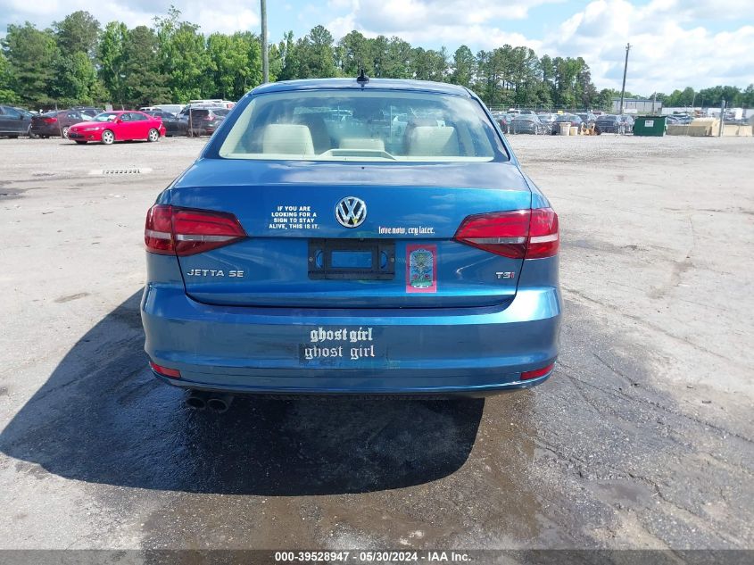 2017 Volkswagen Jetta 1.4T Se VIN: 3VWDB7AJ1HM407570 Lot: 39528947