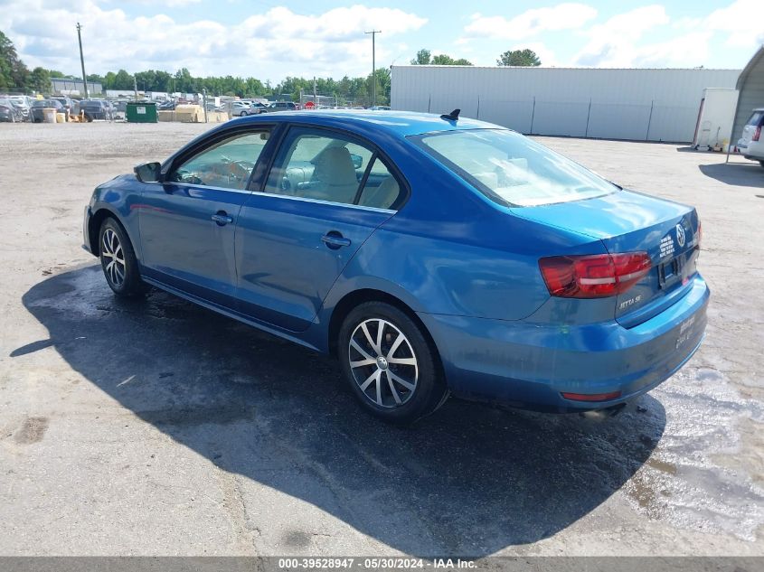 2017 Volkswagen Jetta 1.4T Se VIN: 3VWDB7AJ1HM407570 Lot: 39528947