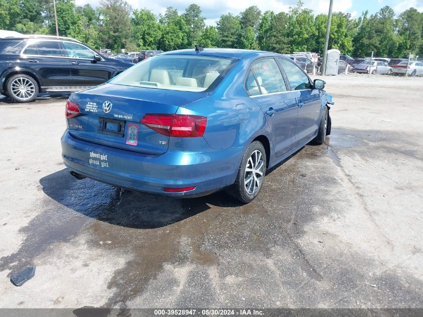 2017 Volkswagen Jetta 1.4T Se VIN: 3VWDB7AJ1HM407570 Lot: 39528947