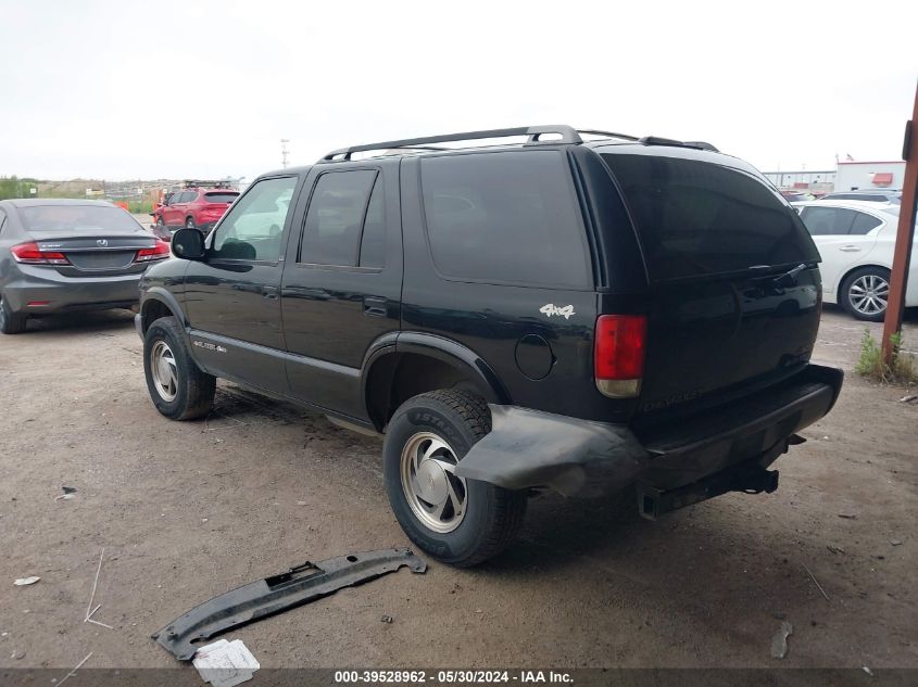 1995 Chevrolet Blazer VIN: 1GNDT13W8S2150435 Lot: 39528962